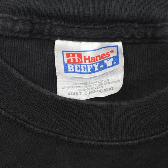 Vintage Harley Davidson 2001 Black Short Sleeve Galaxy T Shirt Top sz Large - Picture 4 of 5